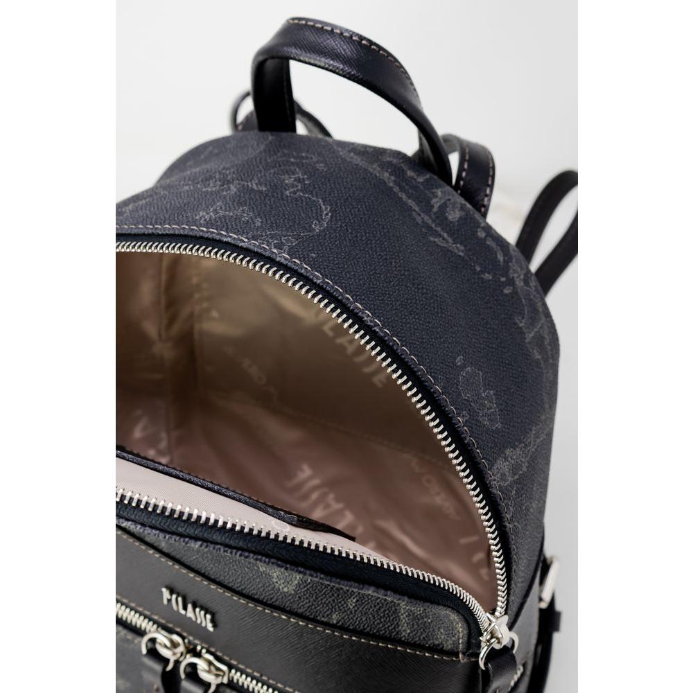 Alviero Martini Prima ClasseAlviero Martini Prima Classe Black Leather Backpack1728,71956299936,Alviero Martini Prima Classe,Backpacks - Women - Bags,Black,New with tags,Women