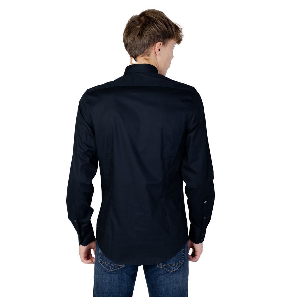 Antony Morato Antony Morato Blue Cotton Shirt AN-11851300010-IT54 | XXL