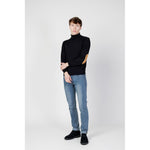 Alviero Martini Prima Classe Black Viscose Turtleneck AL-13068700009-IT54 | XXL