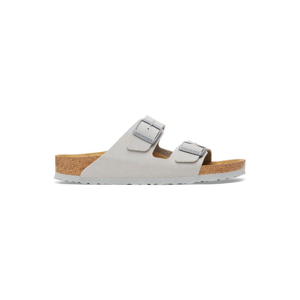 Birkenstock gray viscose men's sandal, part of the spring/summer collection, with a 4 cm heel height.