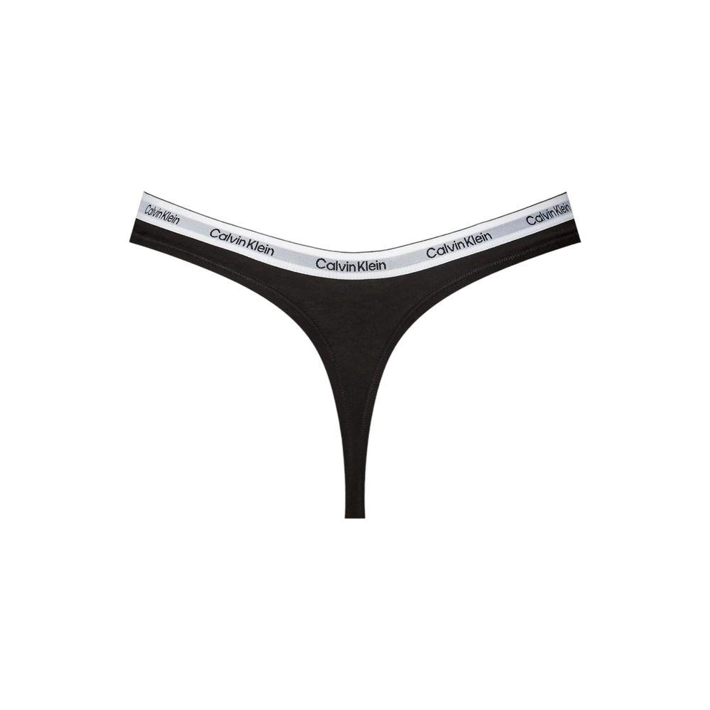 Calvin Klein gray cotton thong underwear with logo waistband, low-rise modern design for women, 3-pack with comfort fit.