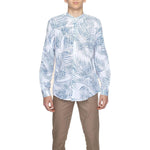 Antony Morato Blue Cotton Shirt AN-13369400375-IT50 | L