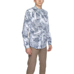 Antony Morato Blue Cotton Shirt AN-13369400010-IT46 | S