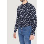 Antony Morato Blue Cotton Shirt AN-13369600010-IT54 | XXL