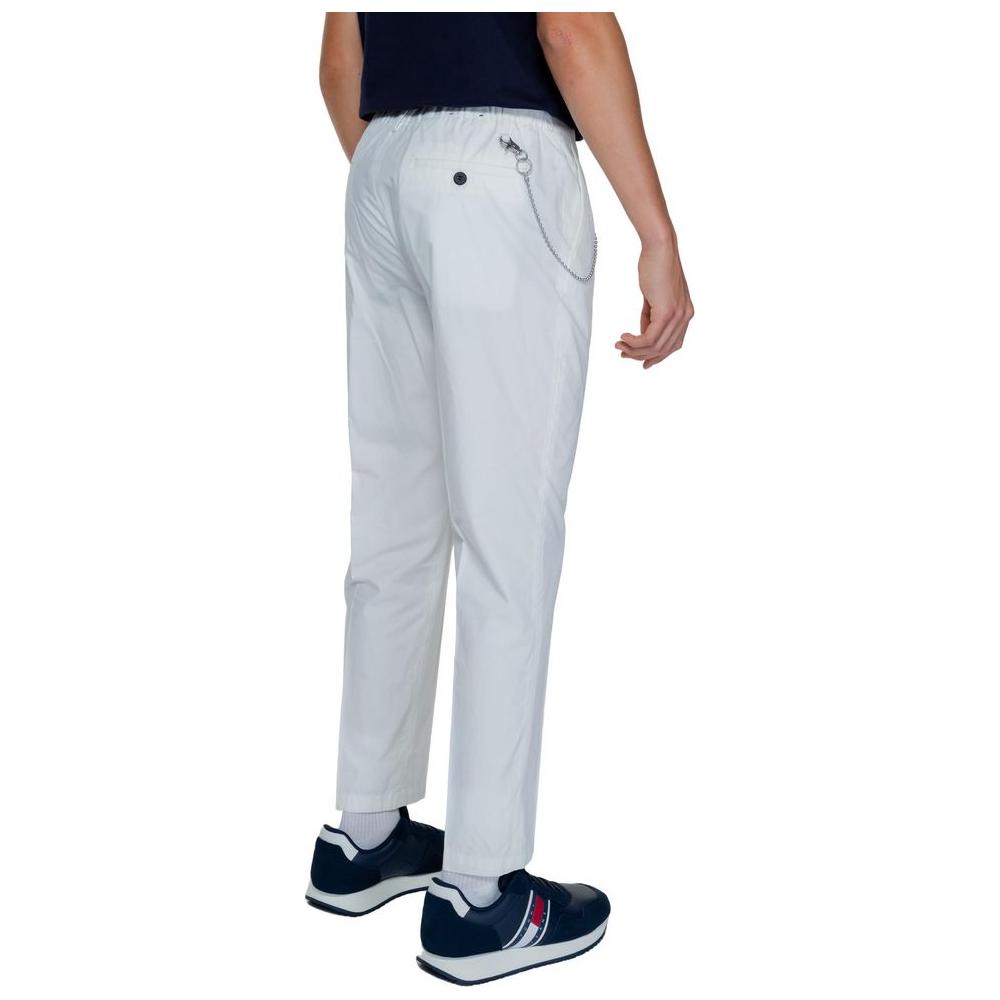 Antony Morato White Cotton Jeans & Pant Antony Morato Gray