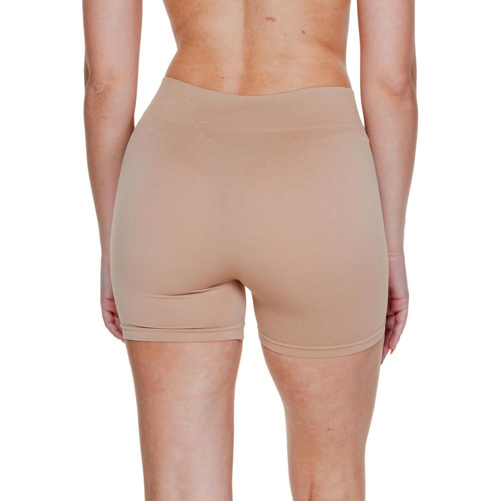 Vero Moda beige polyamide shorts for women, spring/summer collection, back view