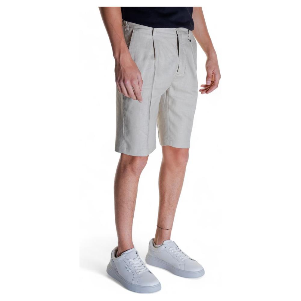 Antony MoratoAntony Morato Beige Linen Short1728,44/28 (w30),46/30 (w32),52/36 (w38),54/38 (w40),71956299936,Antony Morato,Beige,Men,New with tags,Shorts - Men - Clothing