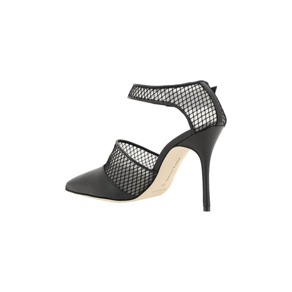 Manolo Blahnik Jatelah Nappa Pumps Manolo Blahnik Light Gray