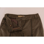 Ermanno Scervino Chic Brown Bermuda Elegance Ermanno Scervino Dark Slate Gray