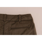 Ermanno Scervino Chic Brown Bermuda Elegance Ermanno Scervino Gray