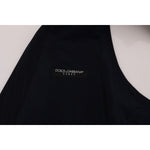 Dolce & Gabbana Blue STAFF Wool Stretch Vest SIG60367-1