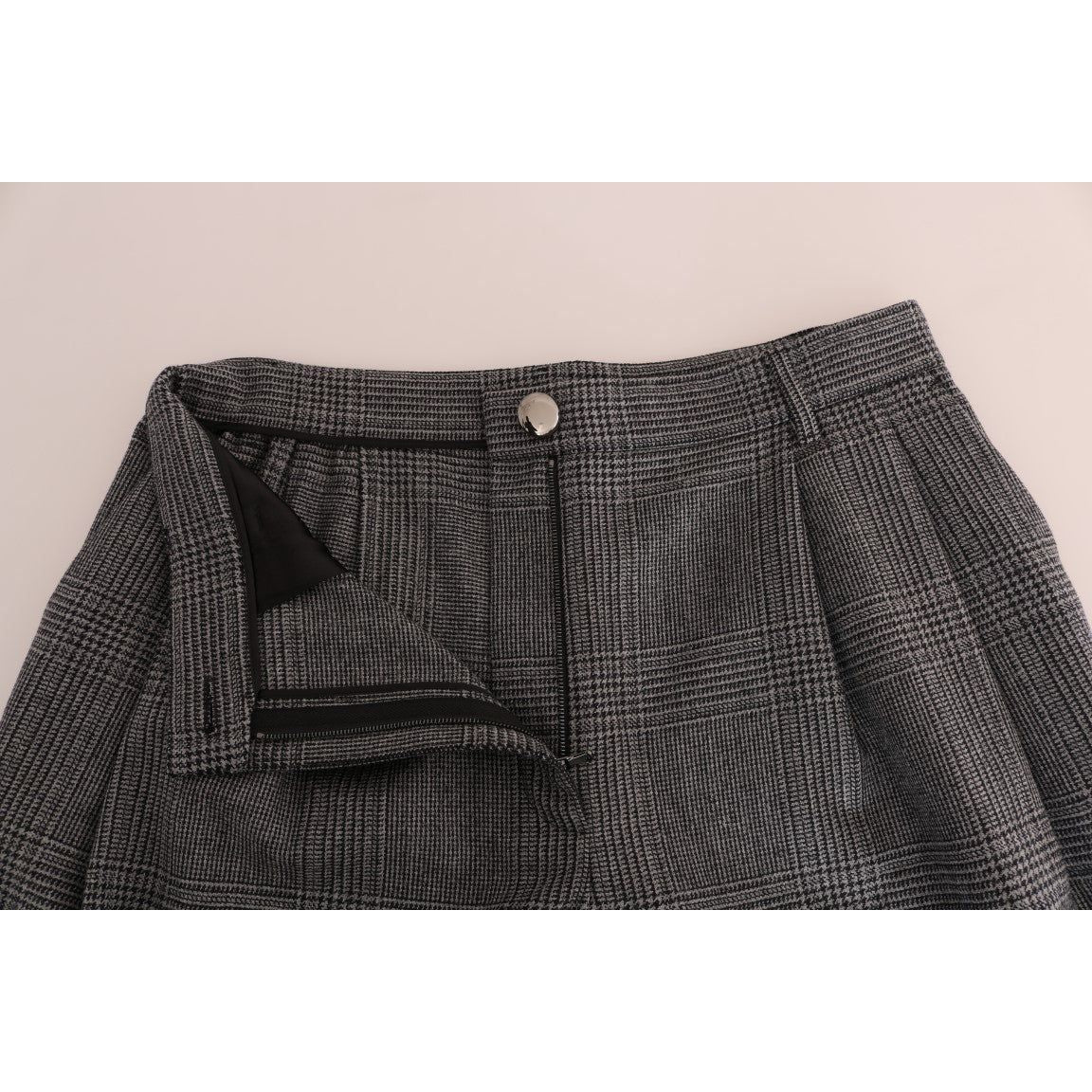 Dolce & Gabbana Gray Wool Capri Pants BYX1219-1