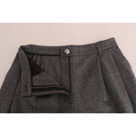 Dolce & Gabbana Gray Wool Capri Pants BYX1219-1
