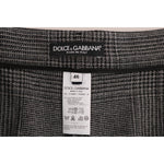 Dolce & Gabbana Gray Wool Capri Pants BYX1219-1