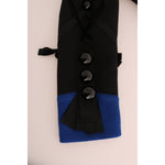 Dolce & Gabbana Black Wool Trench Jacket JKT1116-1