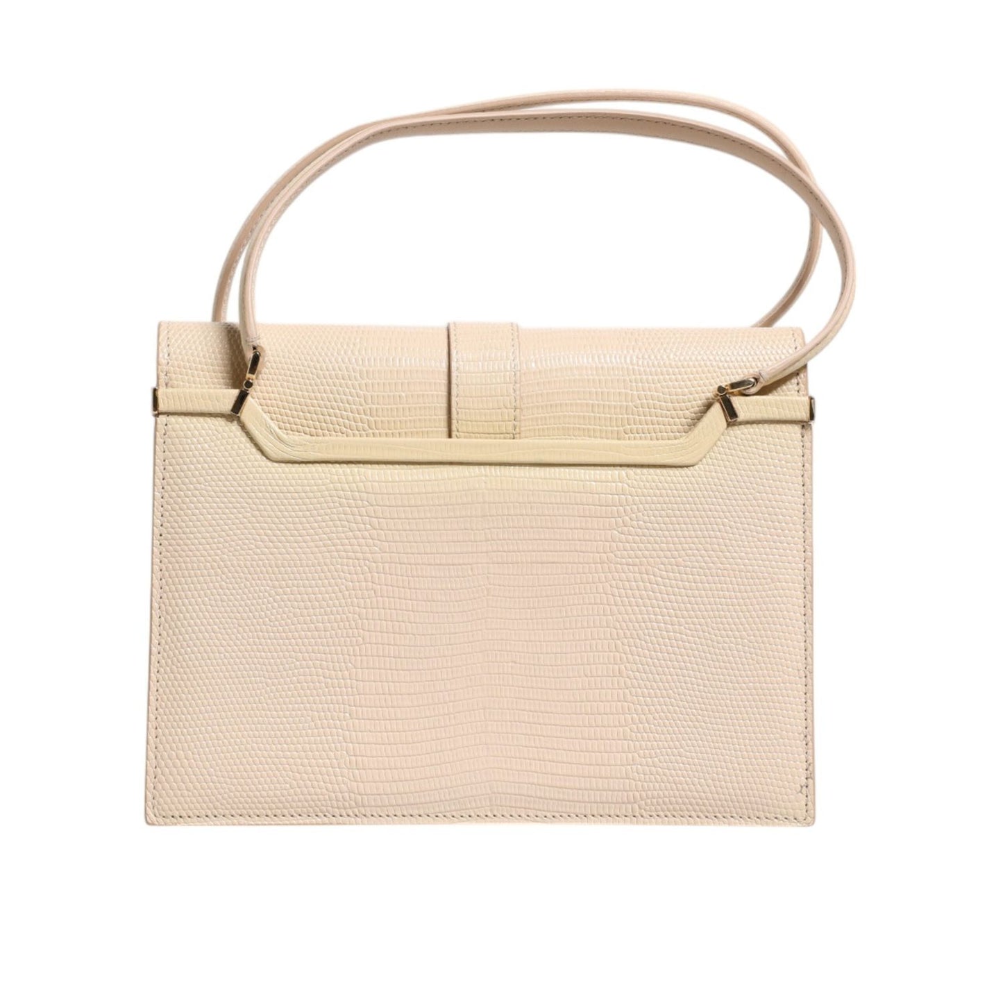 Dolce & Gabbana Beige Leather Ingrid Top Handle Shoulder Bag BAG4031