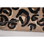 Dolce & Gabbana Beige DG Leopard Pattern Leather Crossbody Bag BAG4186