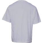 Dolce & Gabbana White Logo Print Cotton Crew Neck T-shirt TSH87694-54