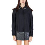 Vila Clothes Black Viscose Shirt VI-15818600009-34 | XXS
