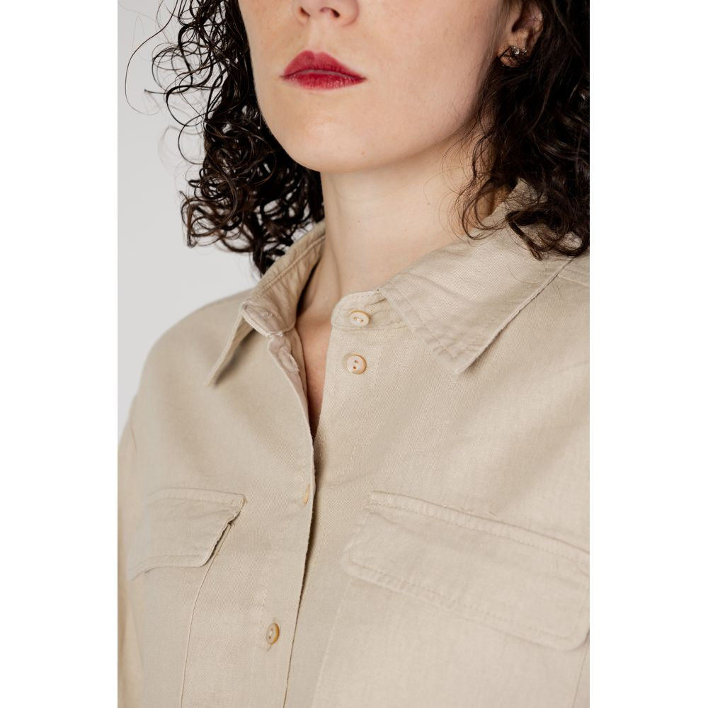 OnlyOnly Beige Linen Shirt1728,71956299936,Beige,IT42|M,IT44|L,New with tags,Only,Shirts - Women - Clothing,Women