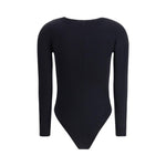 Wolford V-Neck Bodysuit WO-792917005-M