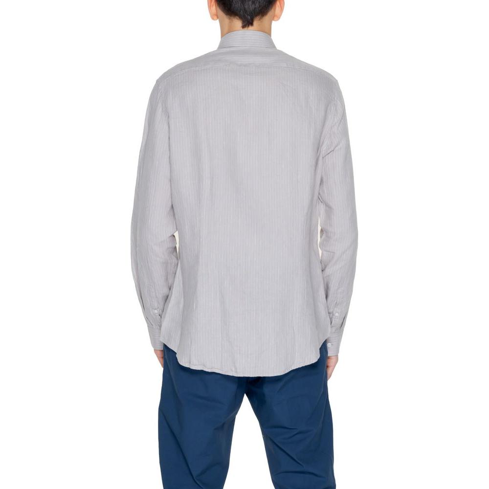 Calvin KleinCalvin Klein Beige Linen Shirt1728,39,42,44,71956299936,Beige,Calvin Klein,Men,New with tags,Shirts - Men - Clothing