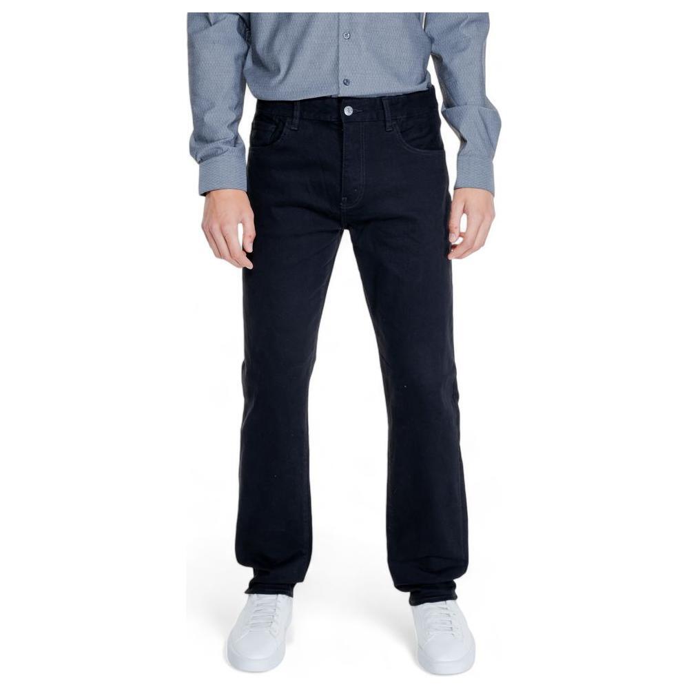 Armani Exchange Black Cotton Jeans & Pant AR7000001663122RO