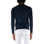 People Of Shibuya Blue Cotton Sweater PE-14566-IT46 | S