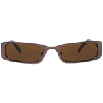 More & More Brown Metal Sunglasses M&54057700AC