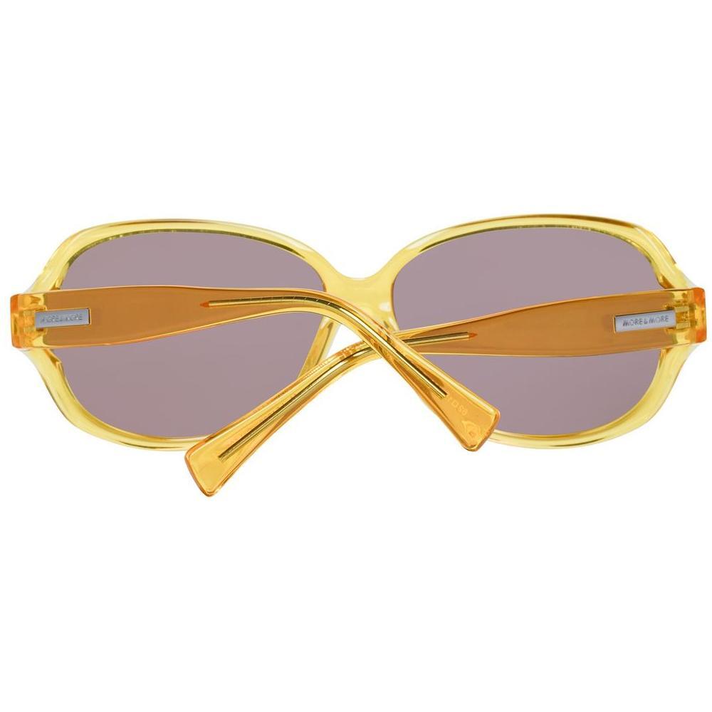 More & More Yellow Plastic Sunglasses