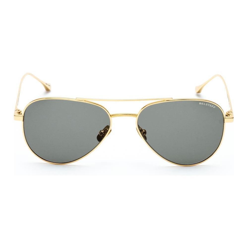 Belstaff Brown Stainless Steel Sunglasses BETRIALMASTERDORADOWAC