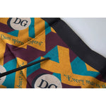 Dolce & Gabbana Multicolor Printed Square Handkerchief Scarf MS7005