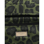 Dolce & Gabbana Green Polyester Leopard Print Shell Messenger Bag