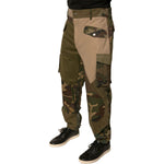 Dolce & Gabbana Multicolor Patchwork Flight Cargo Pants PAN75680-50