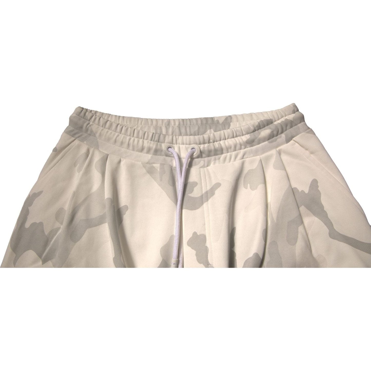 Dolce & Gabbana White Camouflage Cargo Jogger Pants PAN75702-46