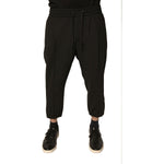 Dolce & Gabbana Black Wool Jogger Jogging Pants PAN76041-50