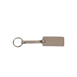 Dolce & Gabbana Beige DG Logo Leather Gold Metal Men Keychain Keyring SMY10613