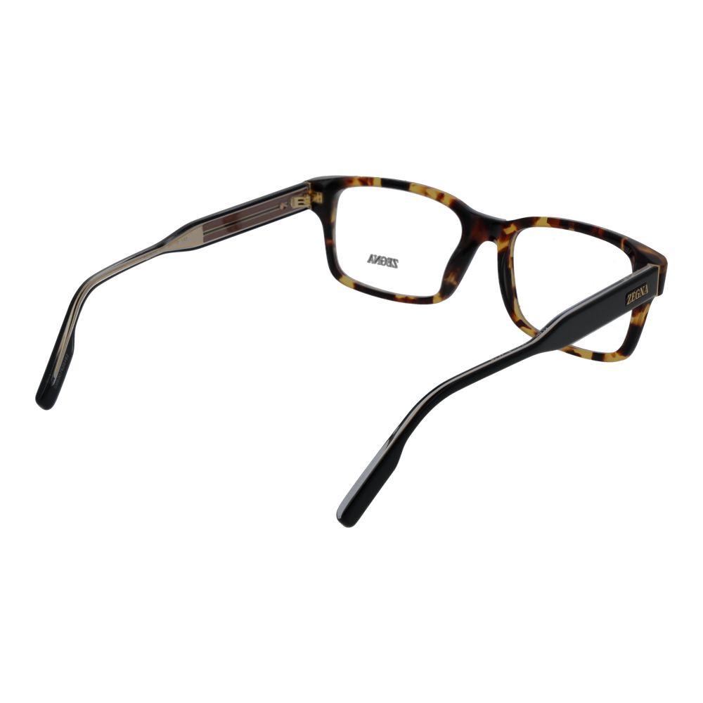 Ermenegildo Zegna Brown Men Glasses Frame