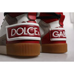 Dolce & Gabbana Multicolor Leather High Top Sneakers Shoes MV6743-40