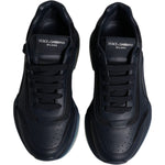 Dolce & Gabbana Navy Blue Daymaster Low Top Men Sneakers Shoes MV6807-39.5