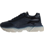 Dolce & Gabbana Navy Blue Daymaster Low Top Men Sneakers Shoes MV6807-39.5