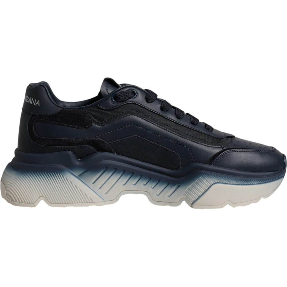 Dolce & Gabbana Navy Blue Daymaster Low Top Men Sneakers Shoes MV6807-39.5