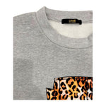 Cavalli Class Gray Polyester Women's Hoodie