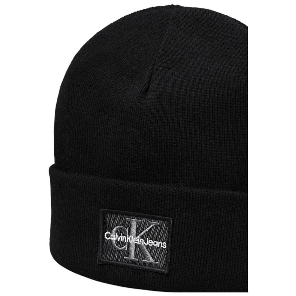 Calvin Klein Jeans Black Cotton Caps Baseball Hat CA-16496900009-UNI