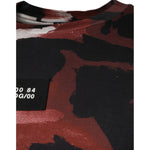 Dolce & Gabbana Multicolor Camouflage Crew Neck T-shirt TSH878500-46