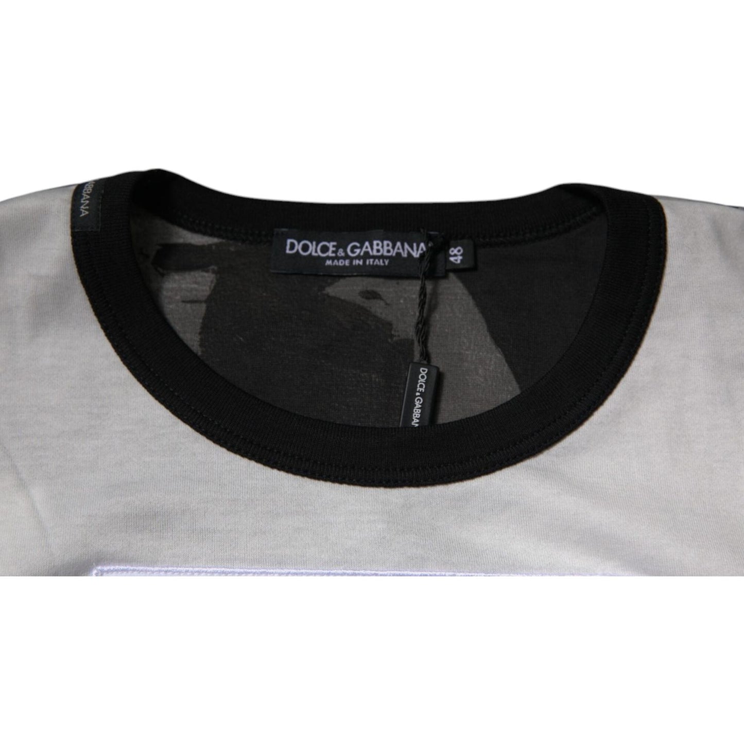 Dolce & Gabbana Multicolor Camouflage Crew Neck T-shirt TSH878504-44