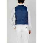 Only & Sons Blue Polyester Waistcoat ON-13385600126-IT48 | M