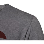 Dolce & Gabbana Gray Logo Print Cotton Crew Neck Men T-shirt TSH90000-46