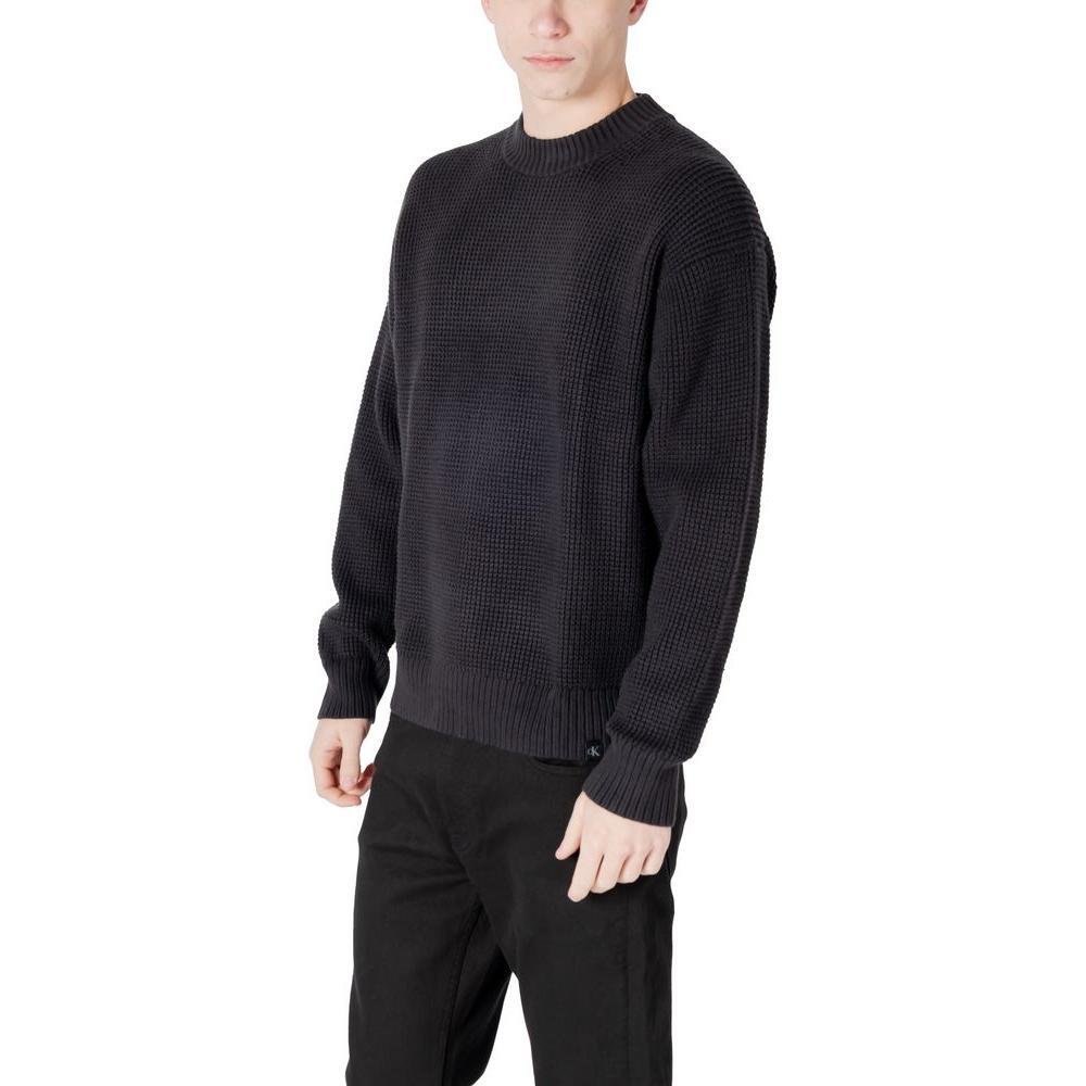 Calvin Klein Jeans Black Organic Cotton Sweater CA-16499900009-IT46 | M