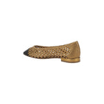 Francesco Russo Woven Ballerinas